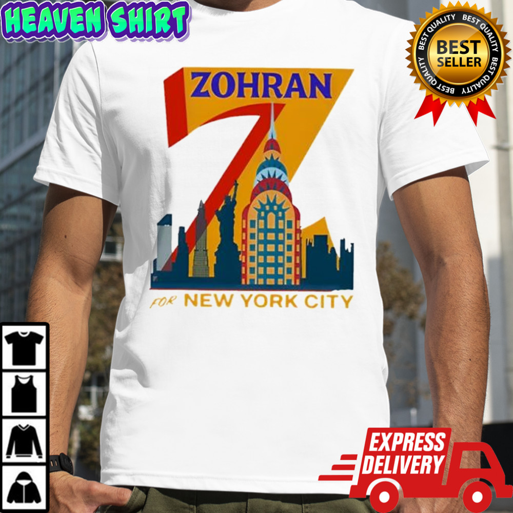 Zohran Mamdani Zohran for Mayor New York City 2025 Shirt