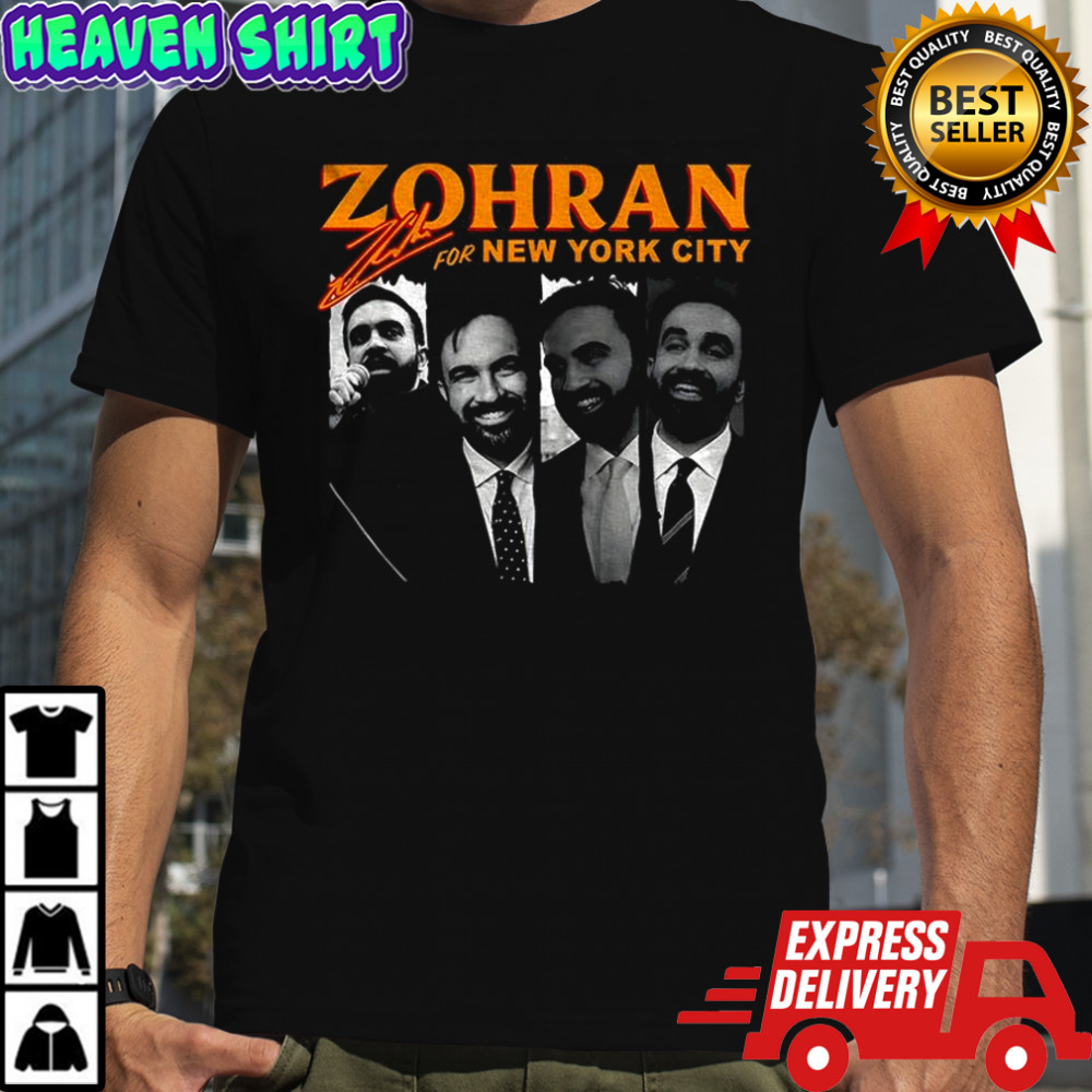 Zohran Mamdani Zohran for New York City 2025 Progressive Democrats signature shirt