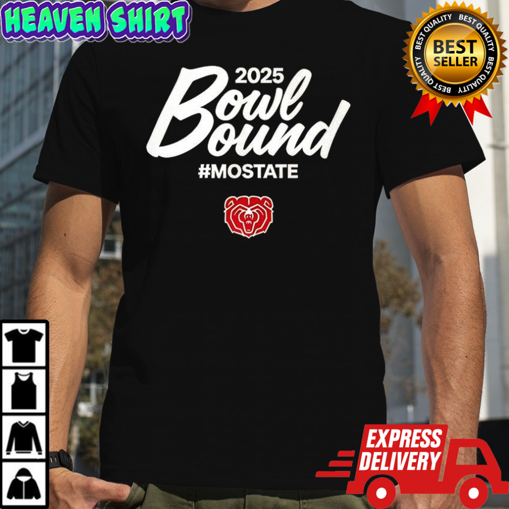 2025 Bowl Bound #Mostate logo shirt