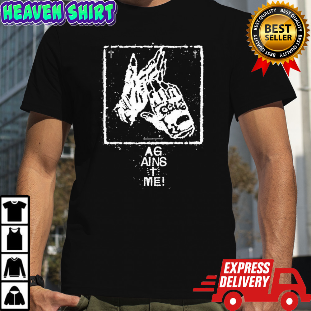 Against Me! Gloves Hands T-shirt