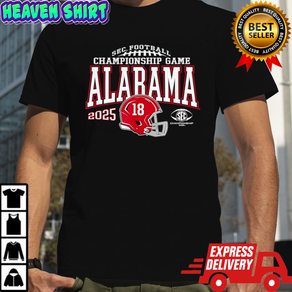 Alabama Crimson Tide SEC football Championship Game 2025 shirt