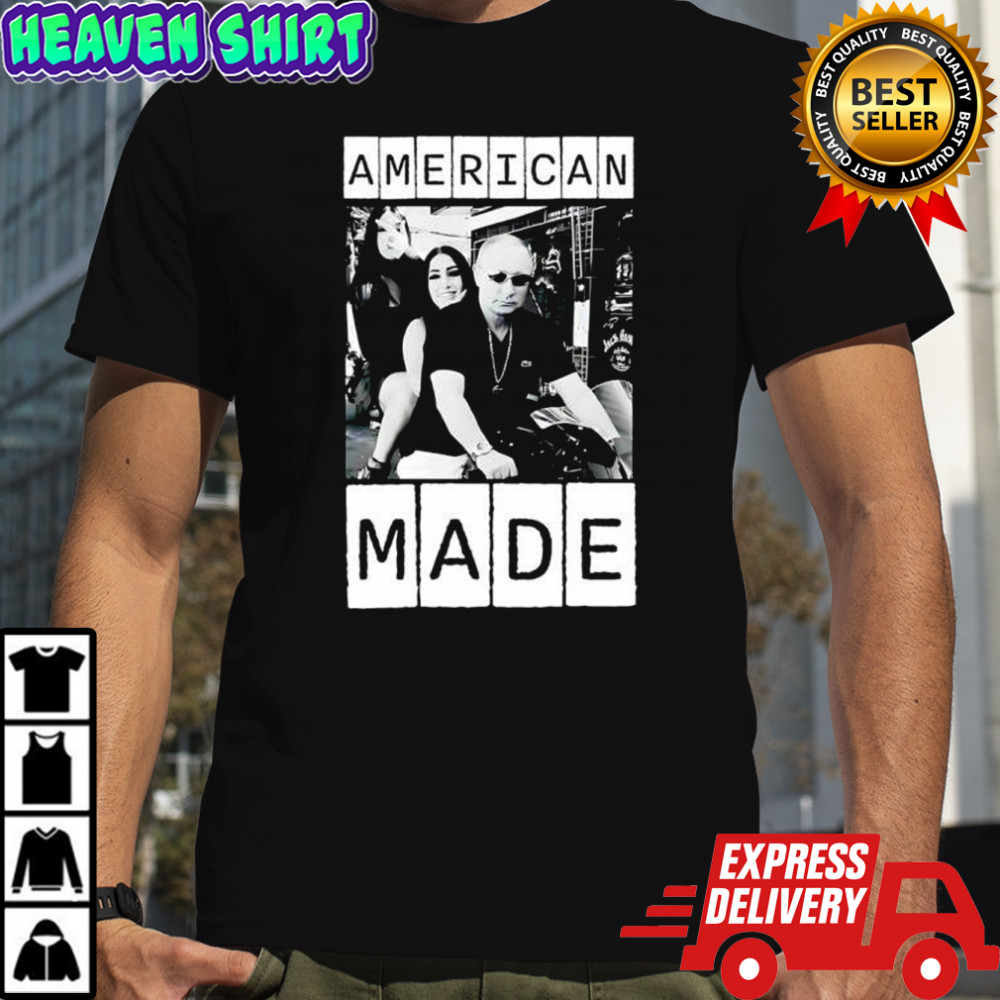 American Made Putin graphic funny shirt