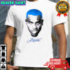 Amon-Ra St. Brown Detroit Lions football smirked face signature shirt