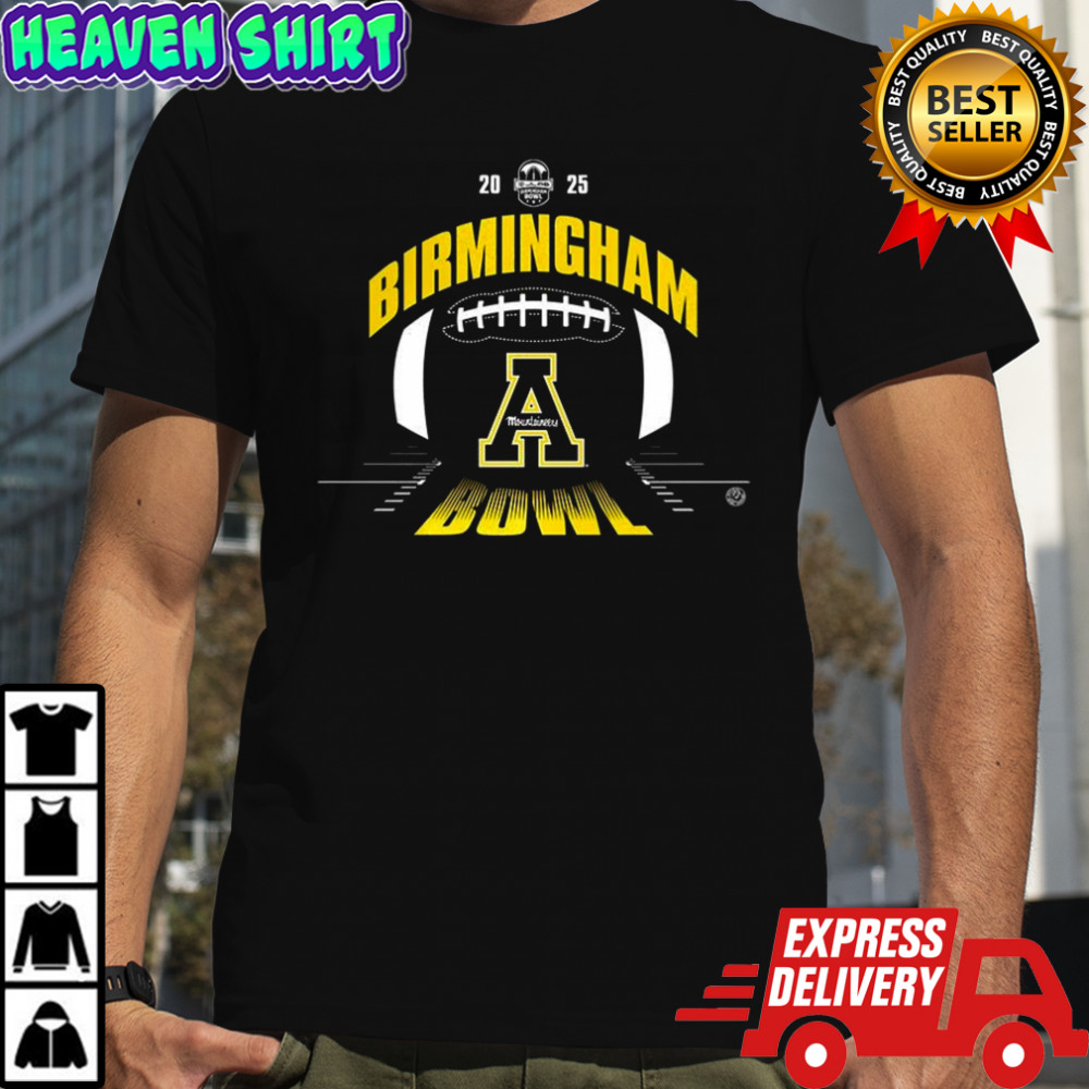 Appalachian State Mountaineers 2025 Birmingham Bowl shirt