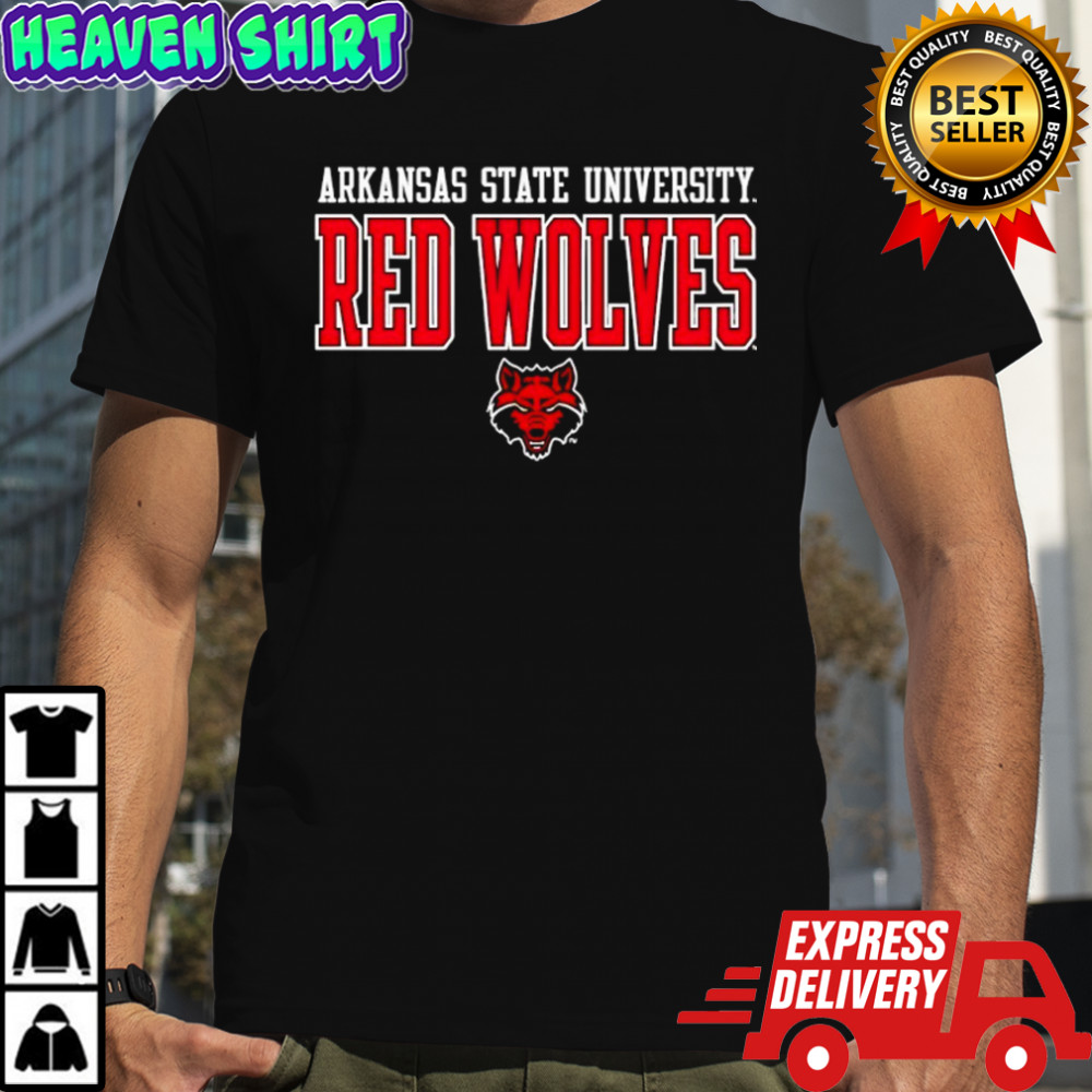 Arkansas State University Sidekick Red Wolves Shirt
