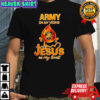 Army Black Knights in my veins Jesus in my heart shirt