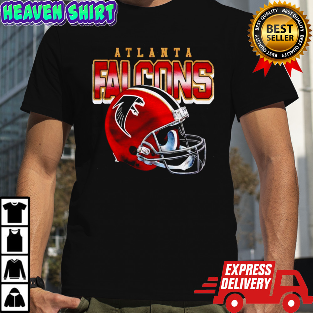 Atlanta Falcons Gradient Helmet Shirt