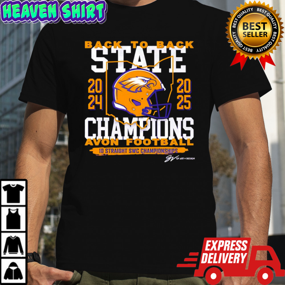 Avon Eagles back to back 10 straight swc championships shirt