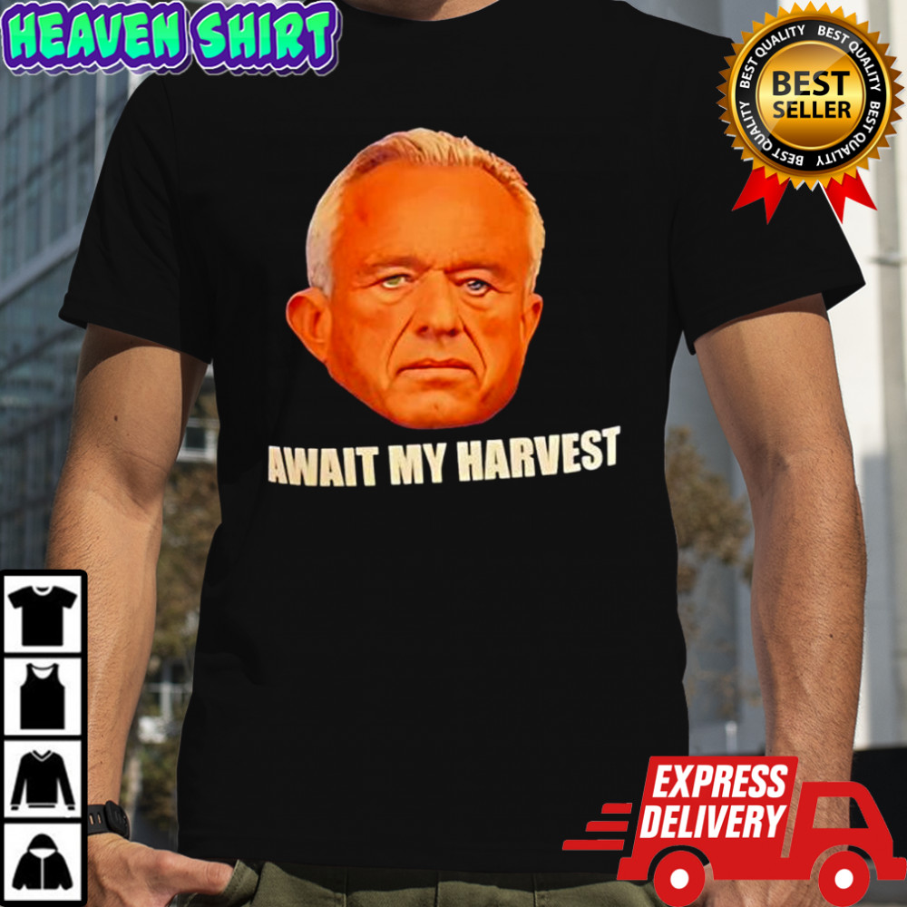 Await my harvest PFK Jr. face shirt
