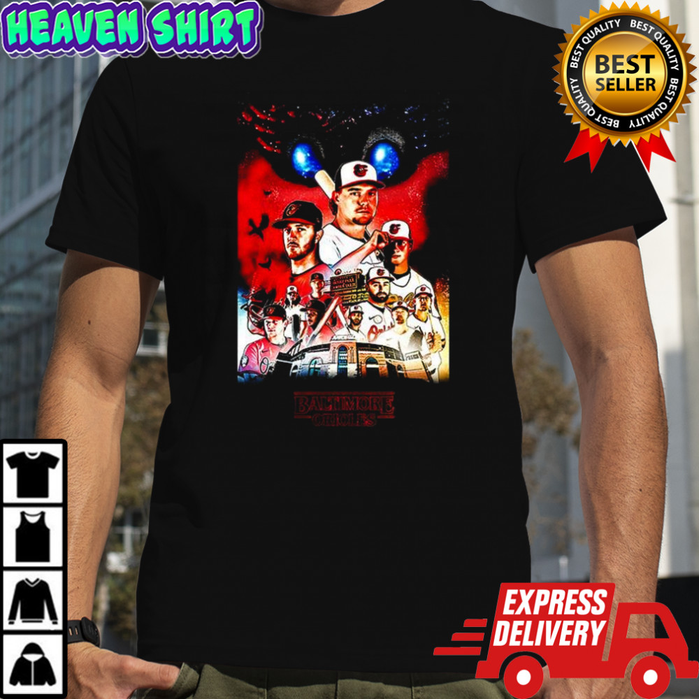 Baltimore Orioles Stranger Thing shirt