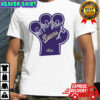 Baltimore Ravens football foam claw shirt