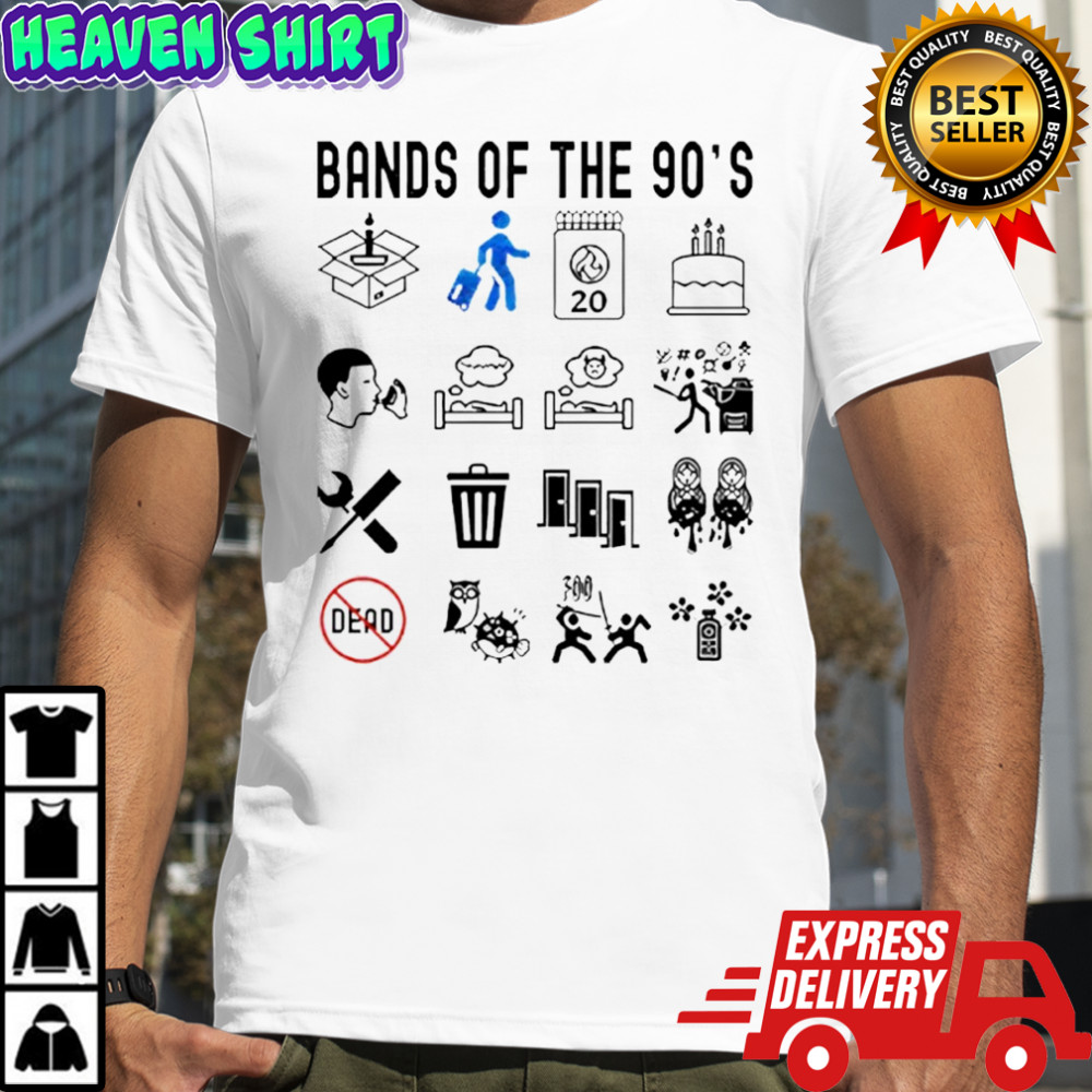 Bands Of The 90’s Shirt