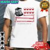 Barstool golf cart ball and club USA flag shirt