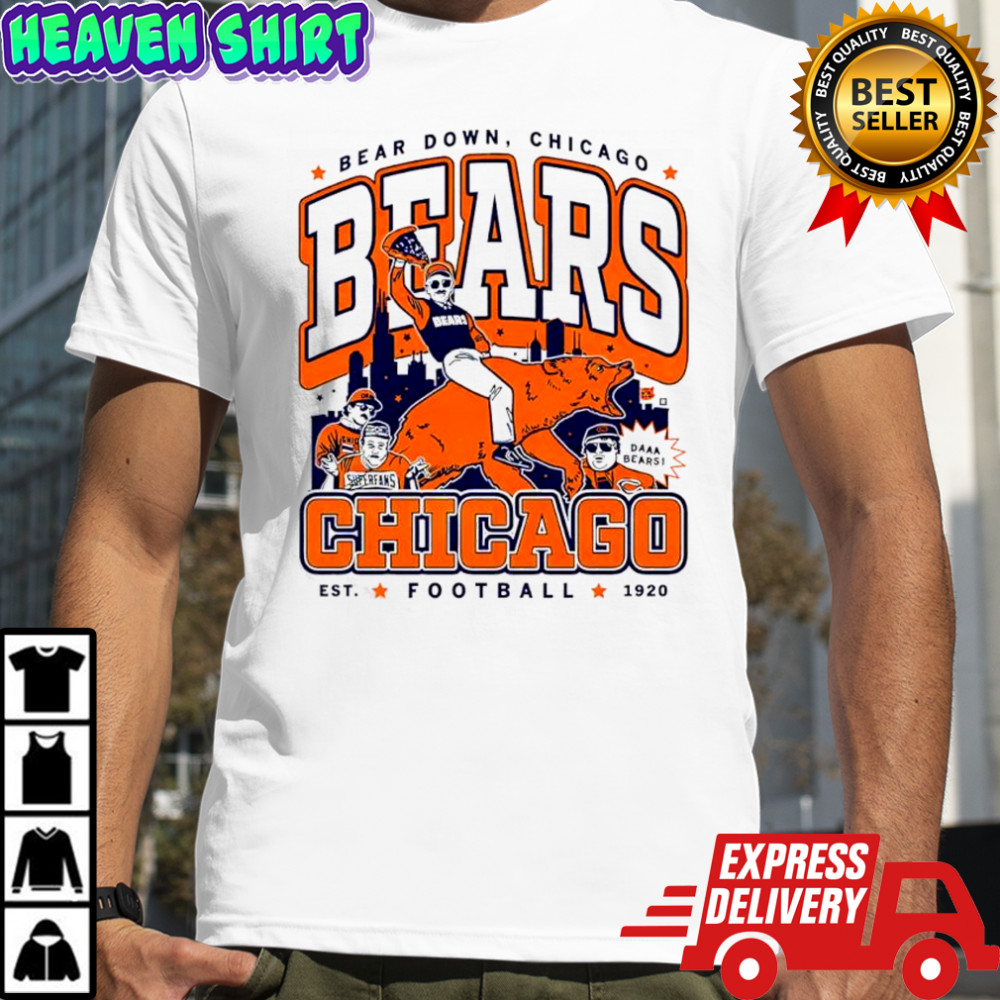 Bear down Chicago Daa bears Established 1920 shirt