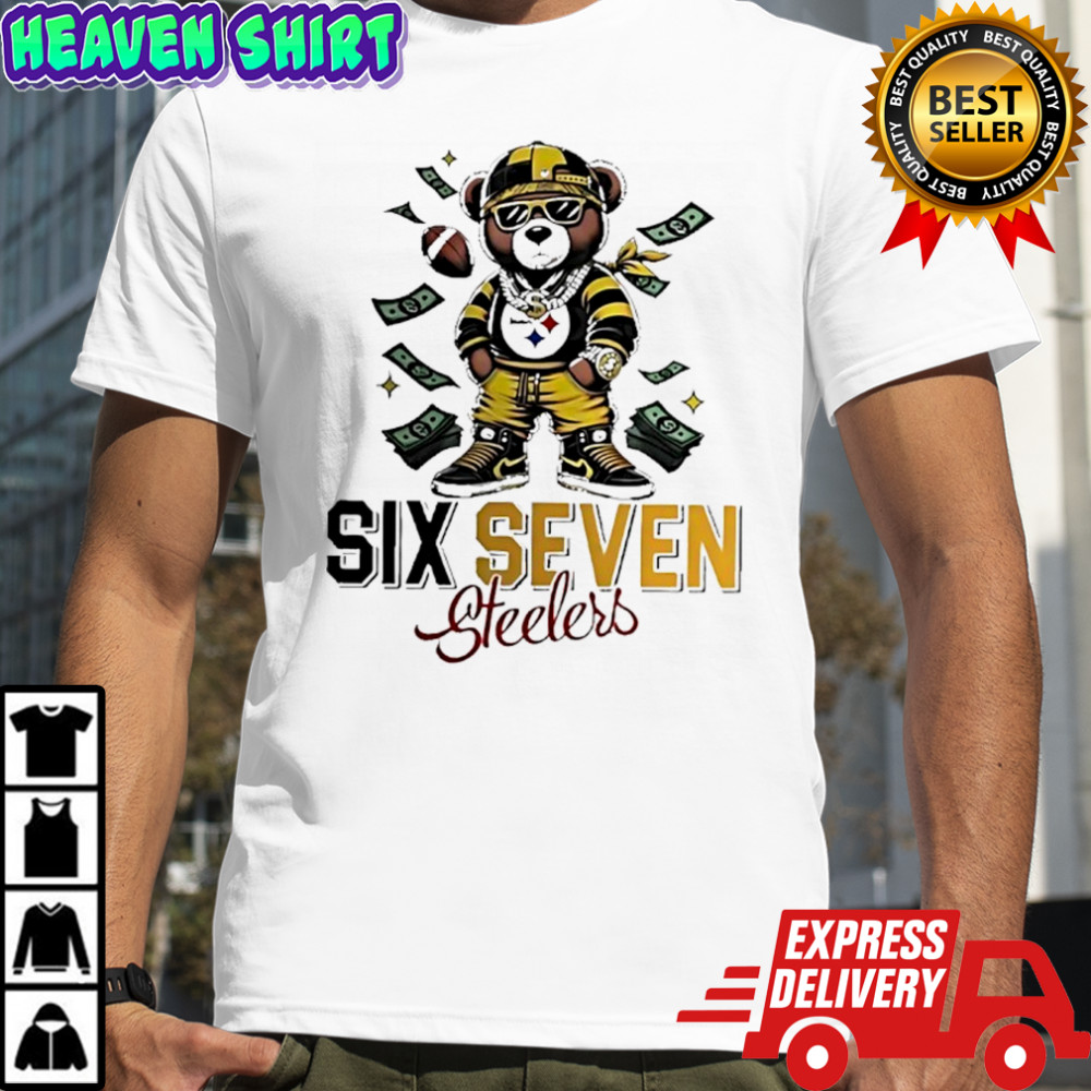 Bear Six Seven Pittsburgh Steelers shirt