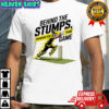Behind the stumps ahead of the game cricket T-shirt
