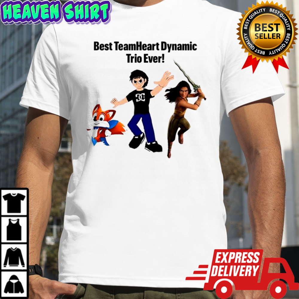 Best team heart dynamic trio ever shirt