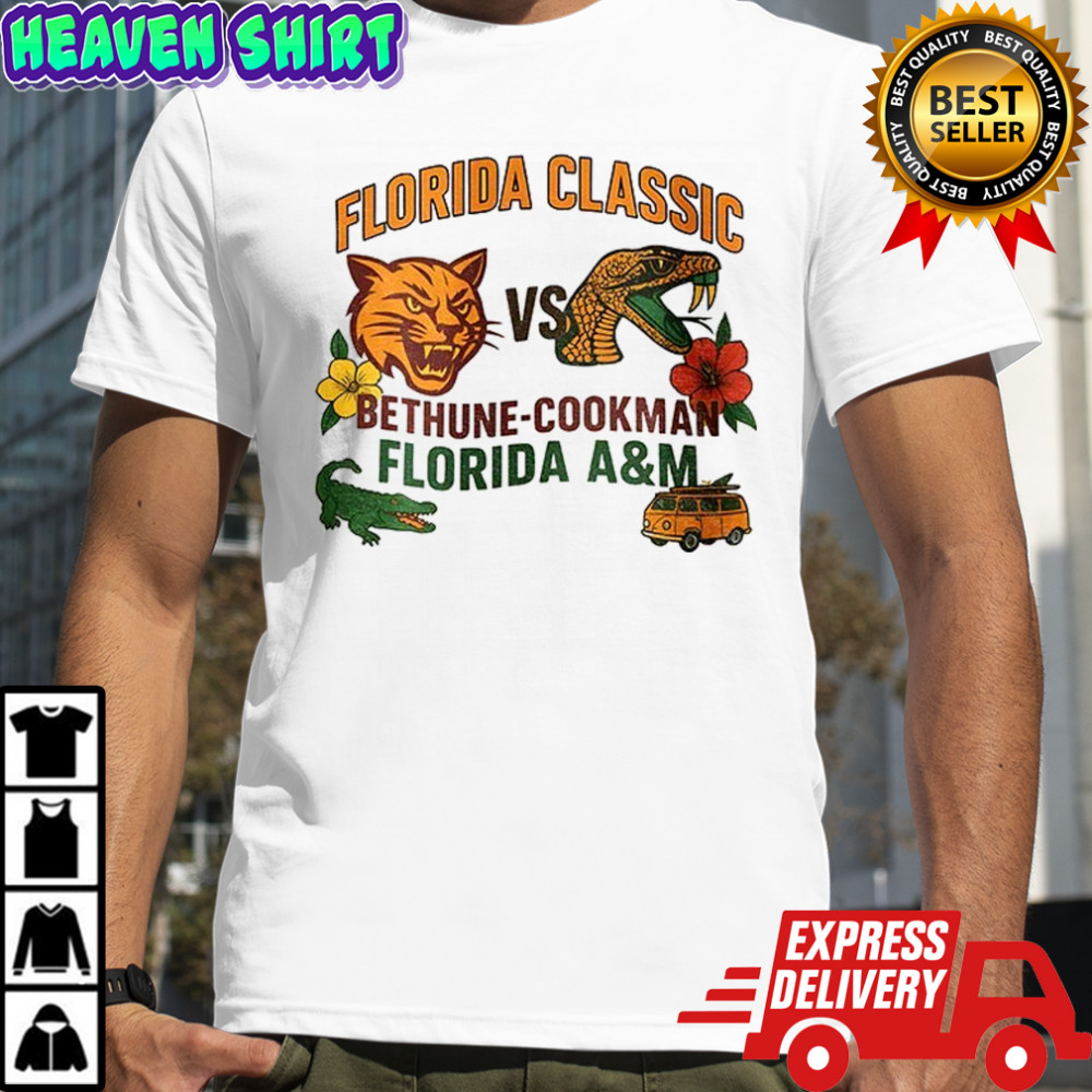 Bethune Cookman Wildcats vs Florida A&M Rattlers 2025 shirt