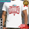 Big Championship 2025 Big Ten Champions Champs Indiana Hoosiers Football shirt