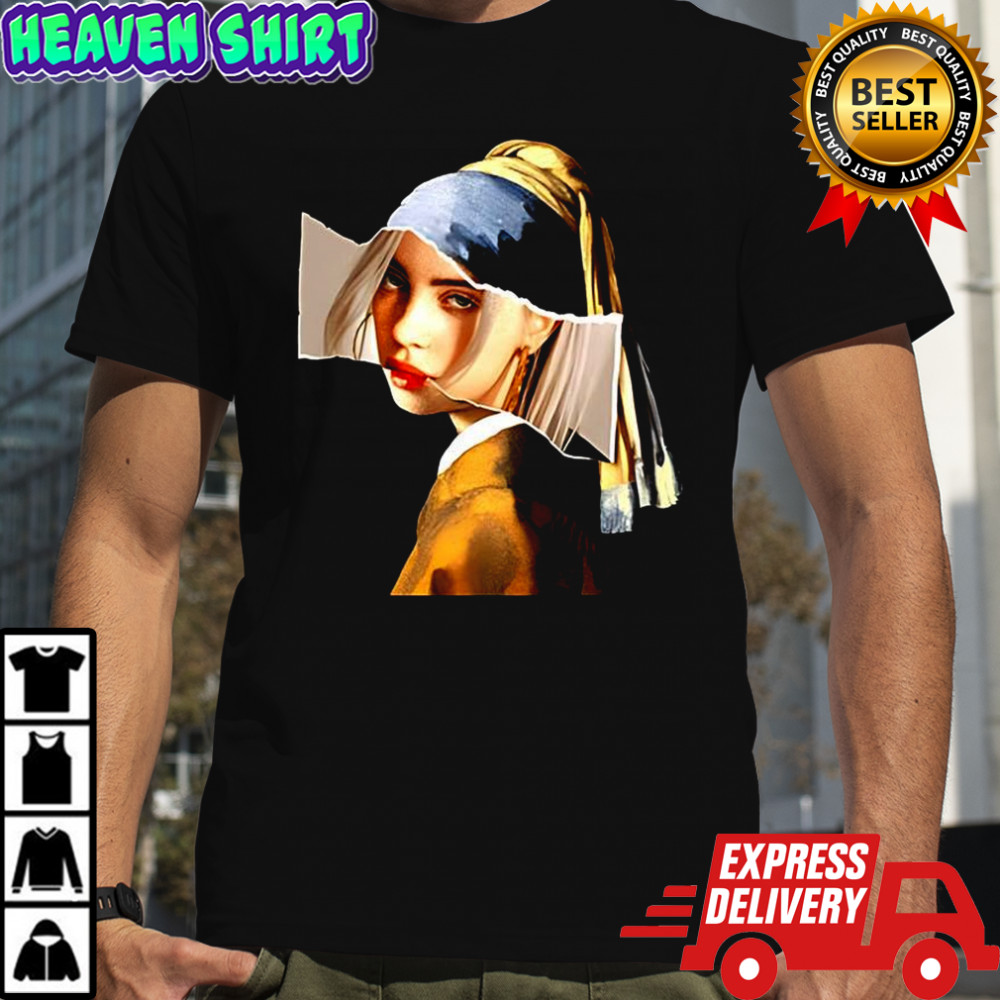 Billie x Johannes Vermeer art collection collage shirt