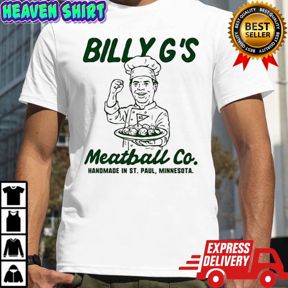 Billy G’s Meatball Co Minnesota shirt