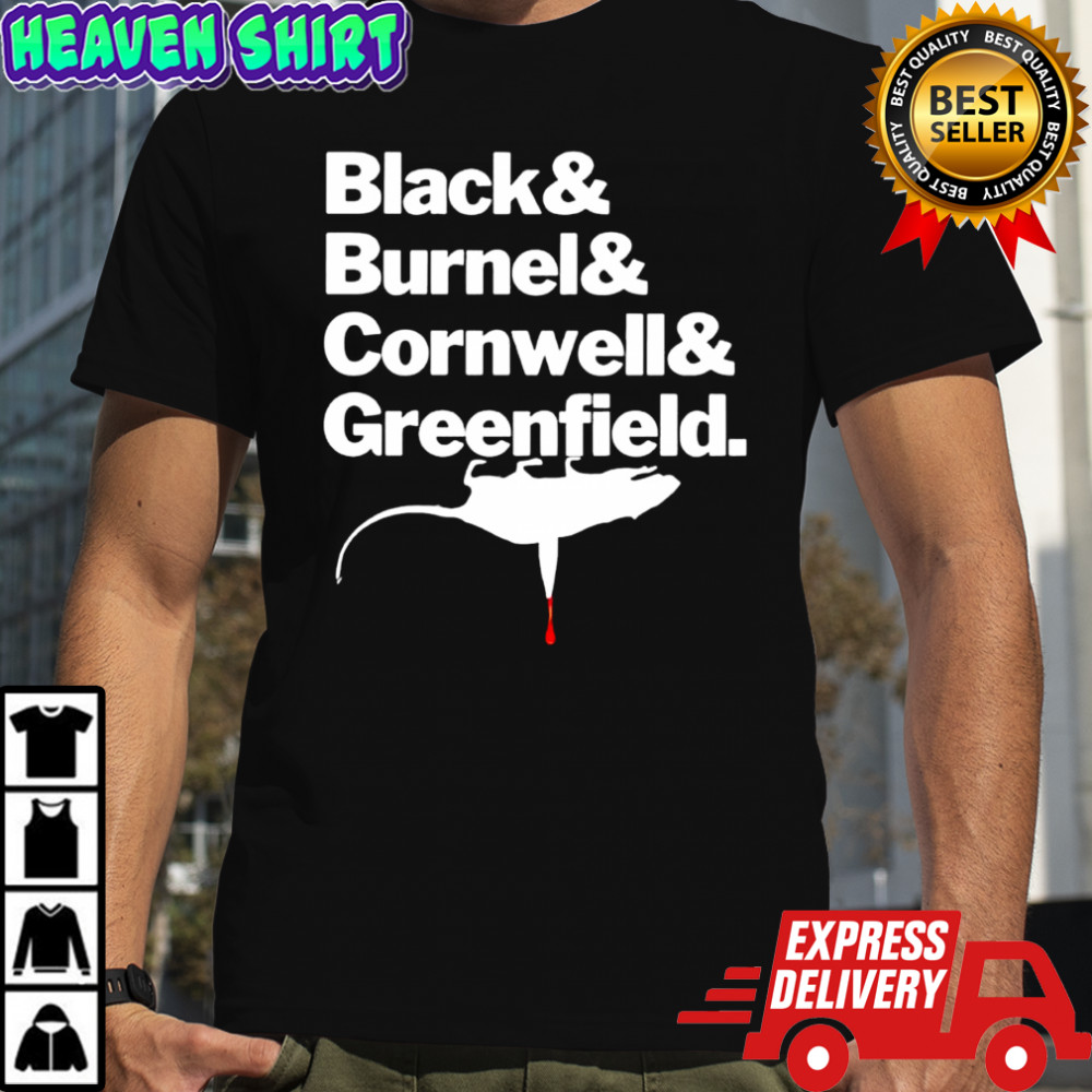 Black And Burnel and Cornwell and Greenfield shirt