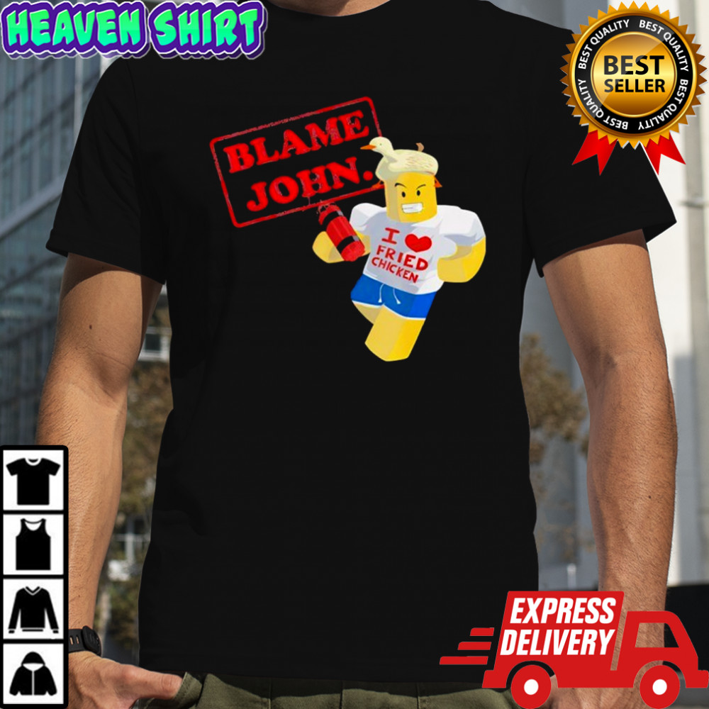 Blames Johns Meme Robloxs Shirt