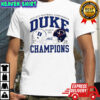 Blue Devil vs Cavaliers Duke 2025 ACC Football Champs Score shirt