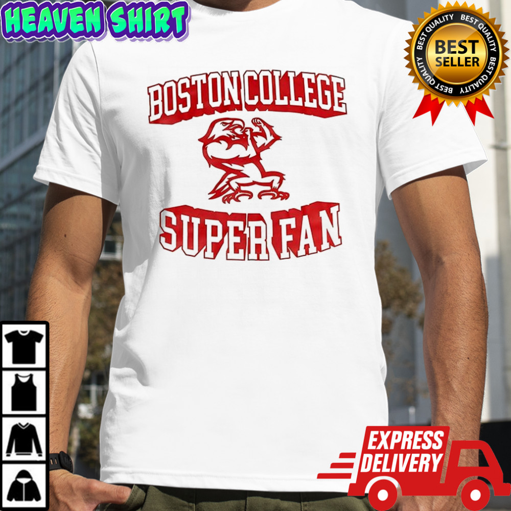 Boston College Eagles Super Fan logo shirt