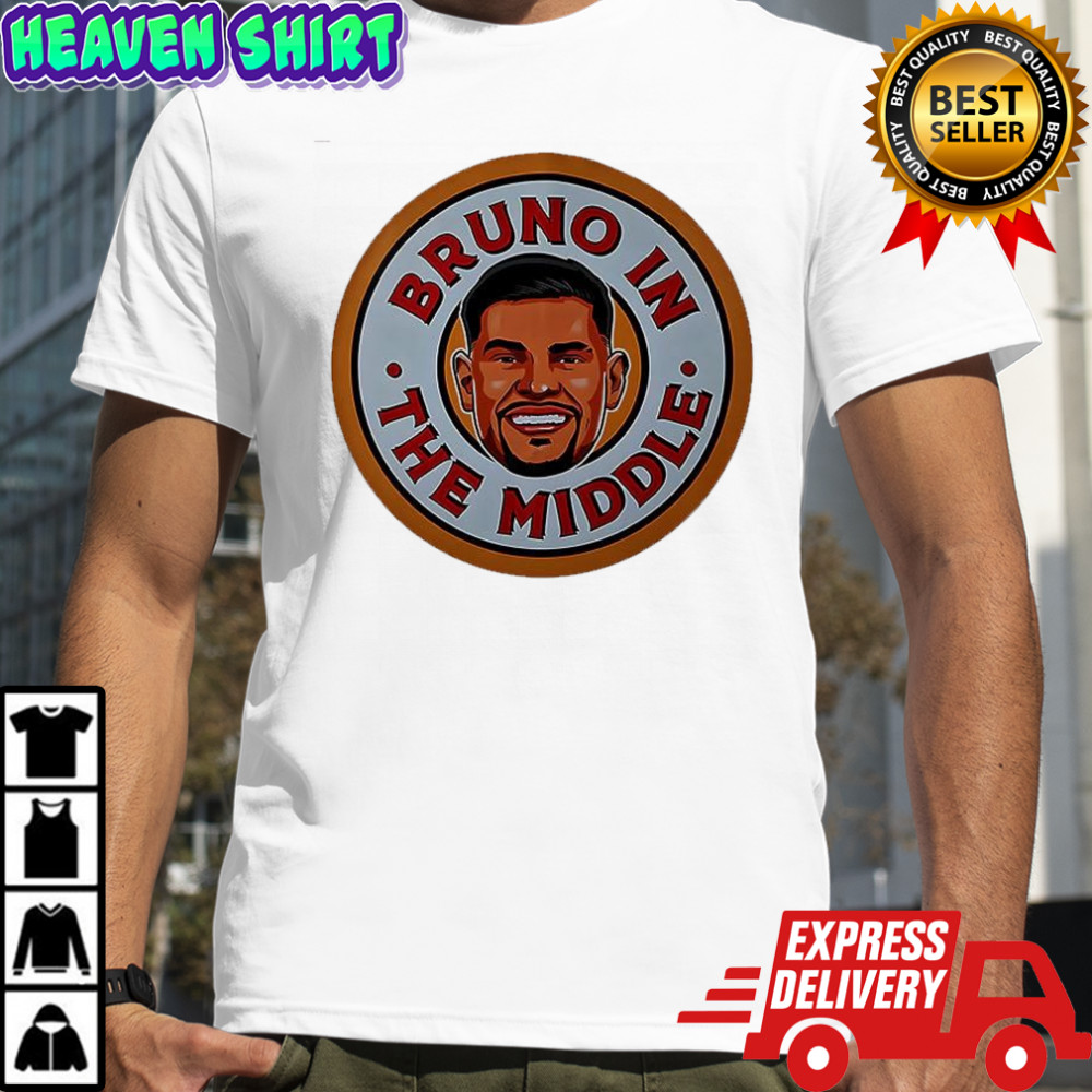 Bruno in the middle shirt