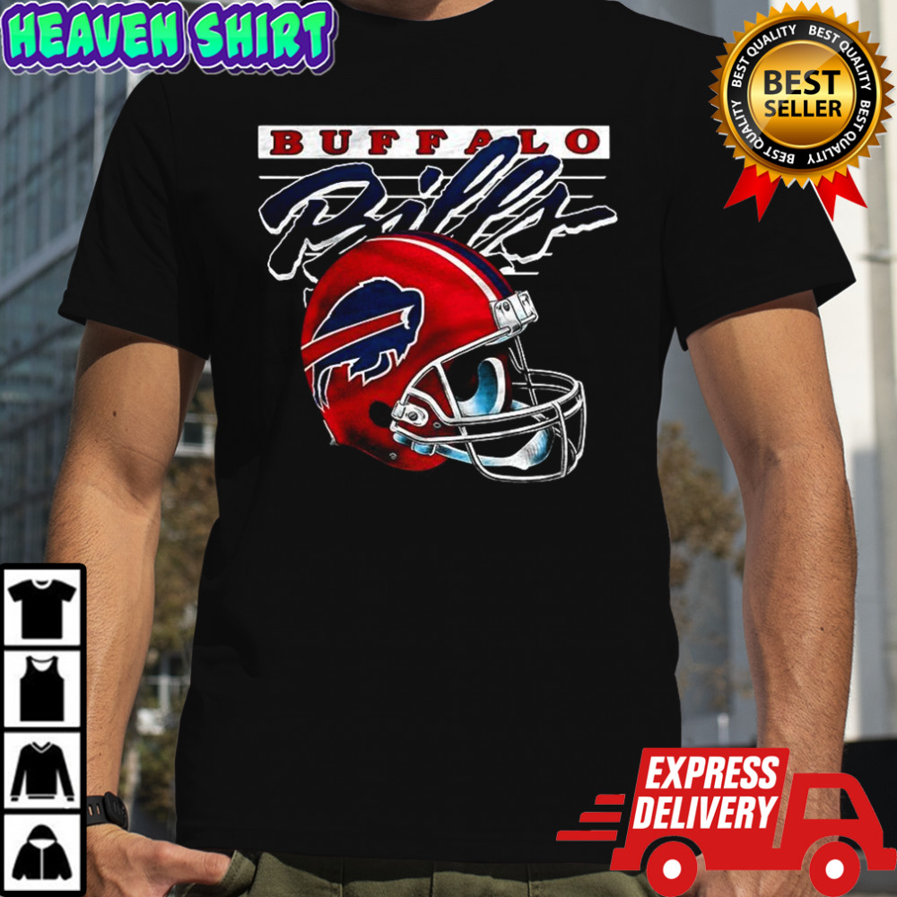 Buffalo Bills NFL logo Gradient helmet football lover shirt