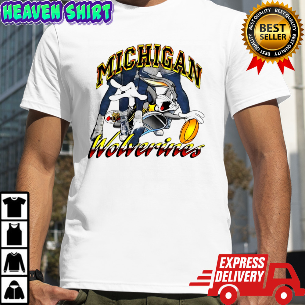 Bugs bunny Michigan Wolverines basketball funny shirt