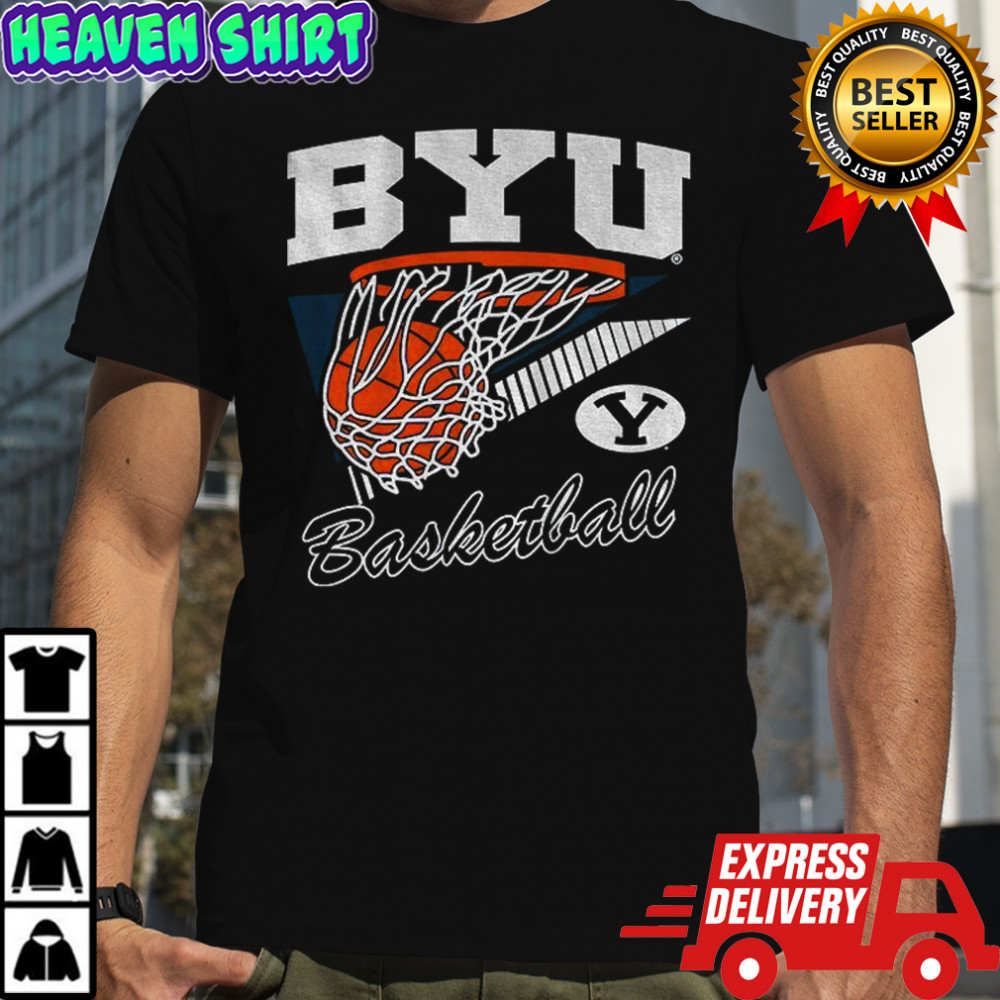 BYU Cougars basketball logo 2025 shirt