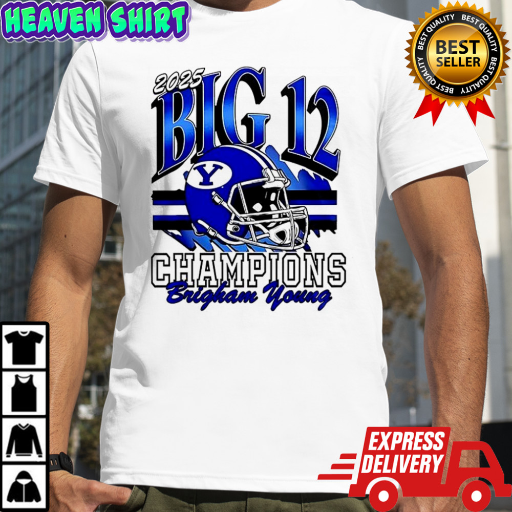 BYU Cougars Football 2025 Big 12 Conference Champs shirt
