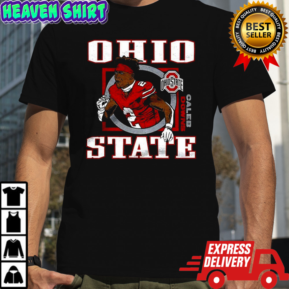 Caleb Downs Ohio State Buckeye football graphic shirt