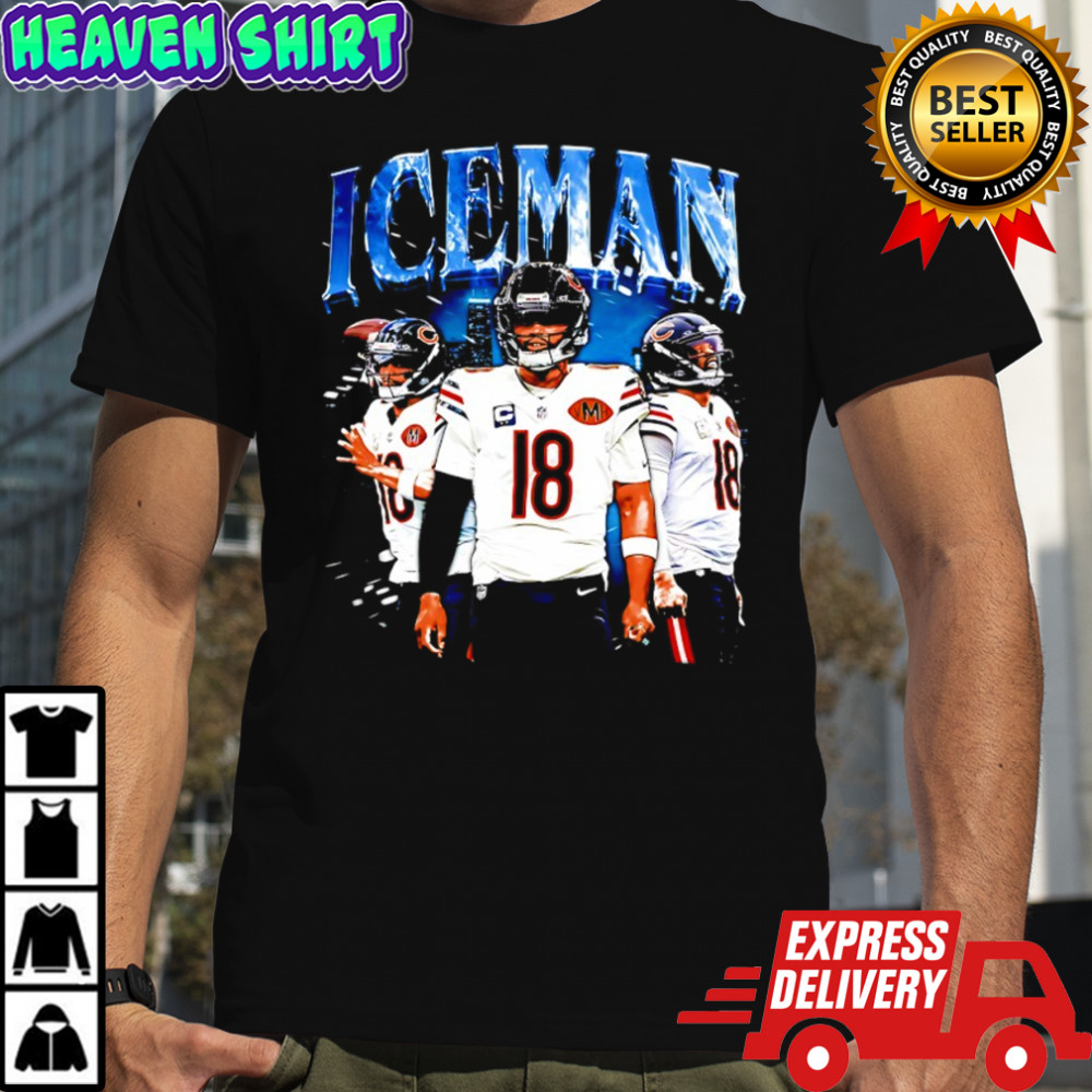 Caleb Williams Iceman Chicago Bears 2025 vintage graphic shirt
