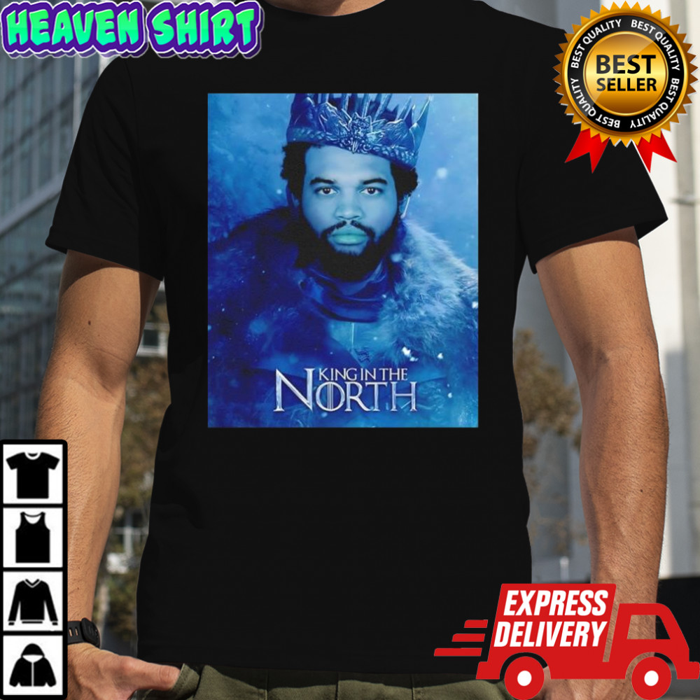 Caleb Williams King in the North shirt