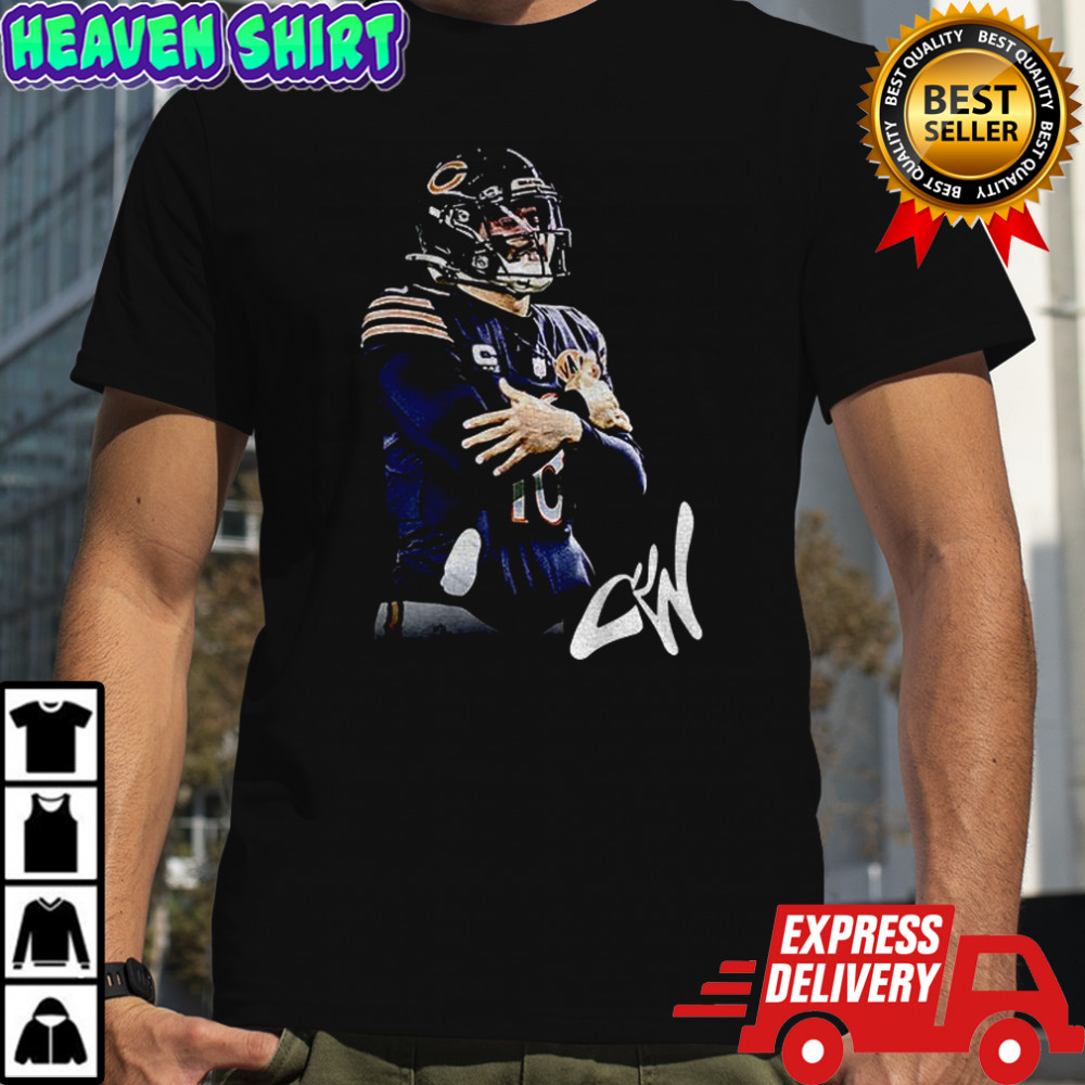 Caleb Williams The Iceman Chicago Bears Football NFL 22025 signature shirt