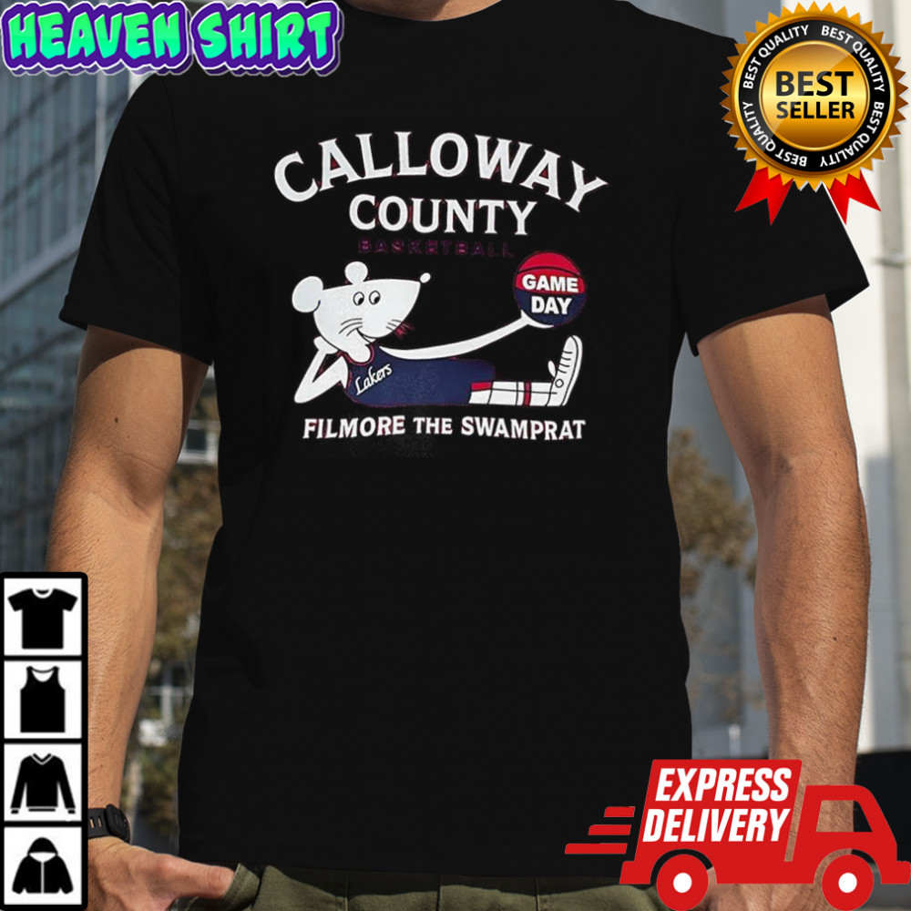Calloway county basketball fillmore the swamprat shirt