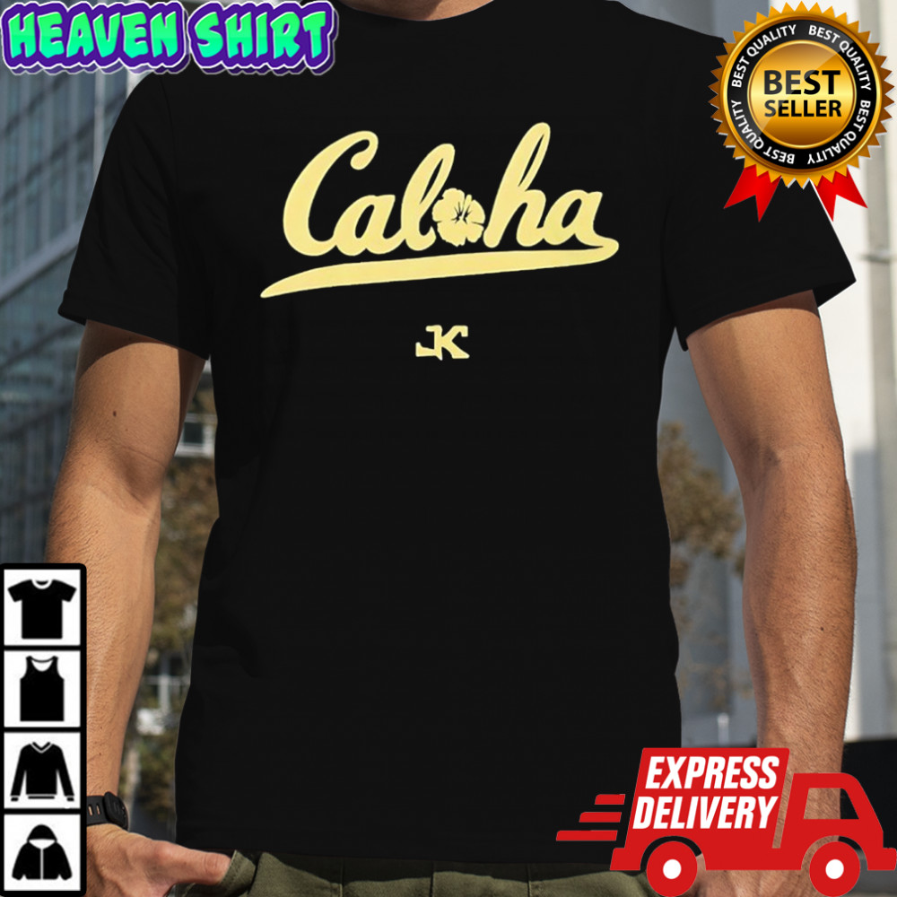 Caloha California Golden Bears logo shirt