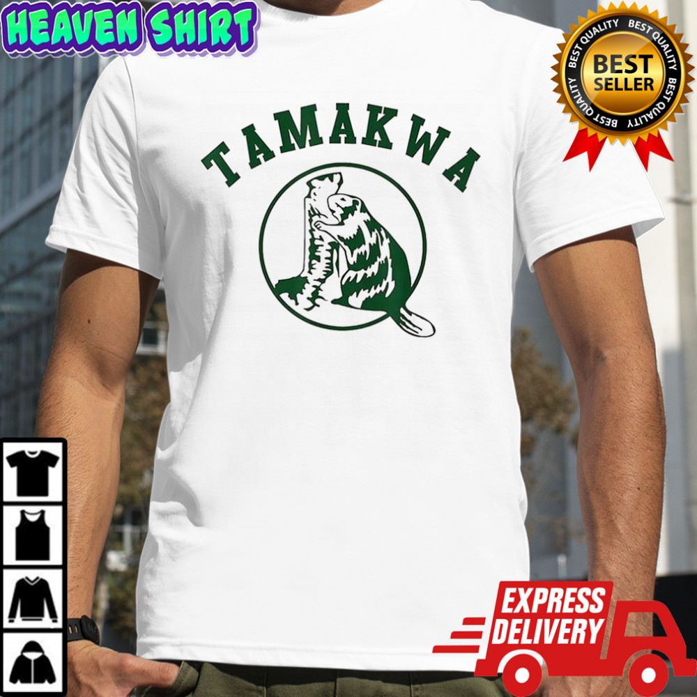 Camp Tamakwa beaver logo shirt