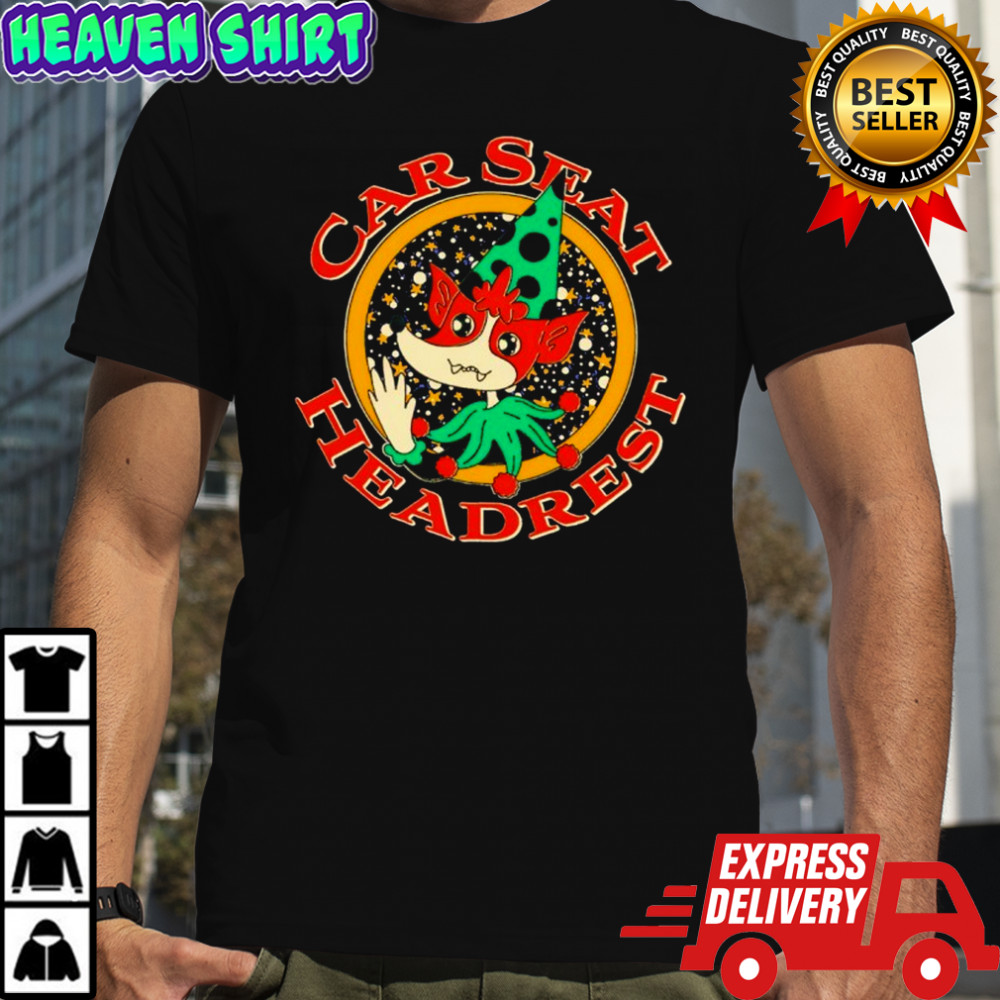 Car seat headrest shirt