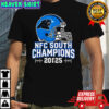 Carolina Panthers NFC South 2025 Champions Shirt