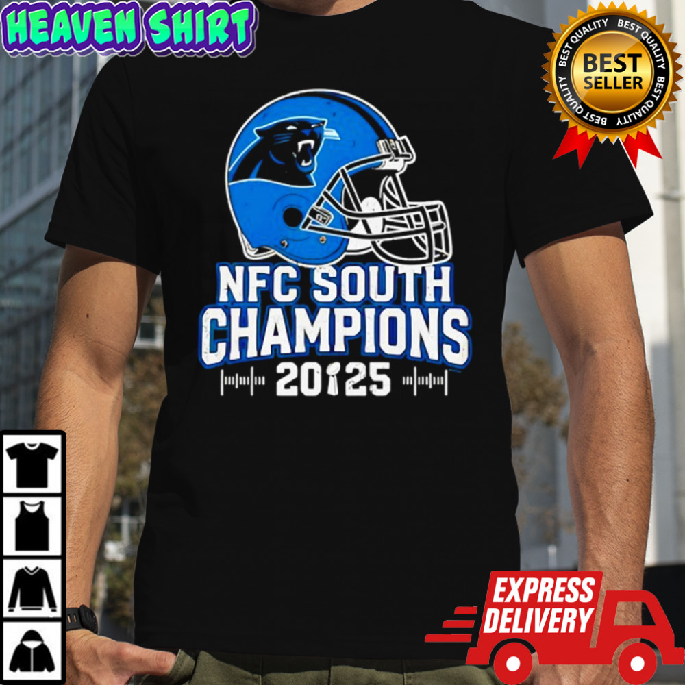 Carolina Panthers NFC South 2025 Champions Shirt