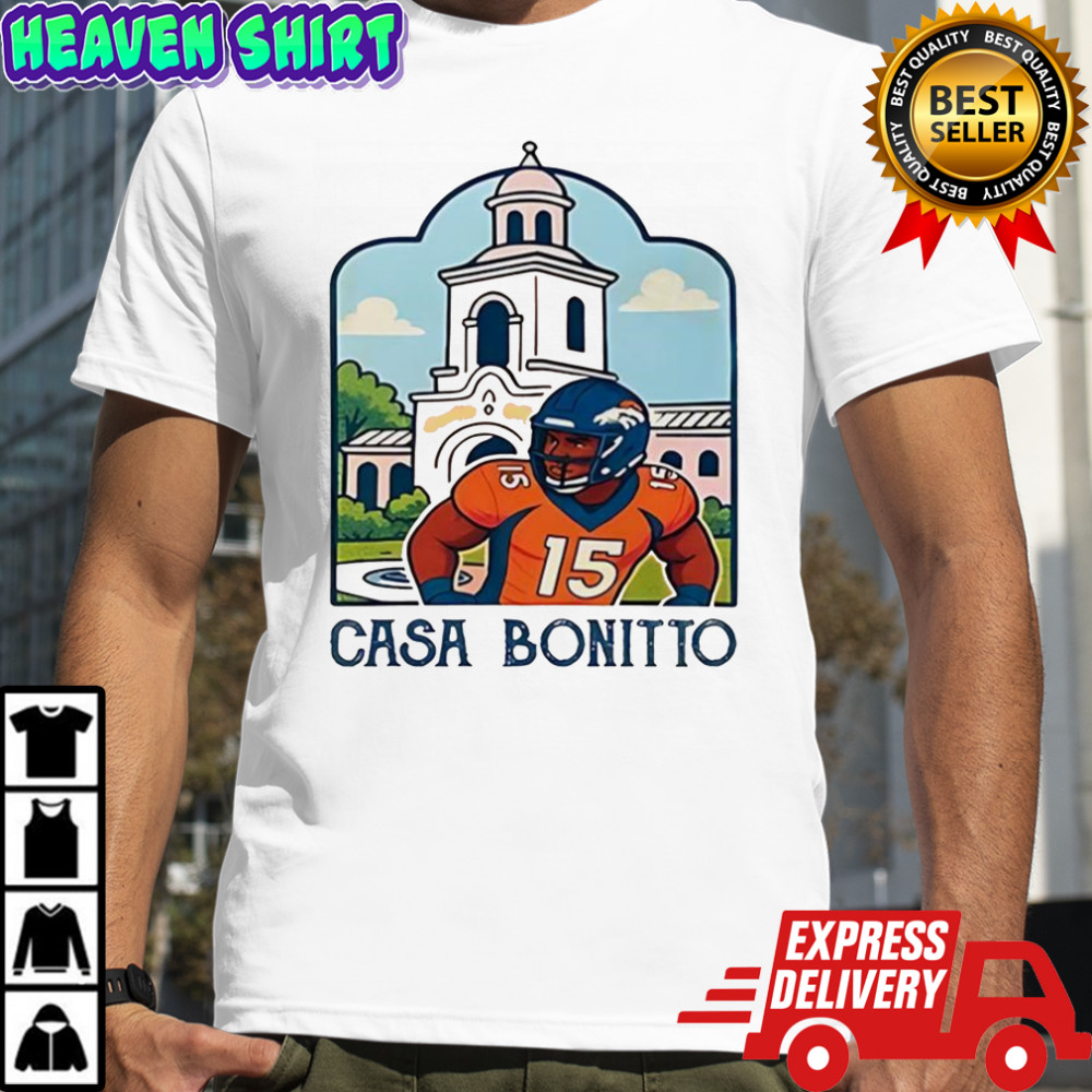 Casa Bonitto Denver Broncos NFL game day cartoon shirt