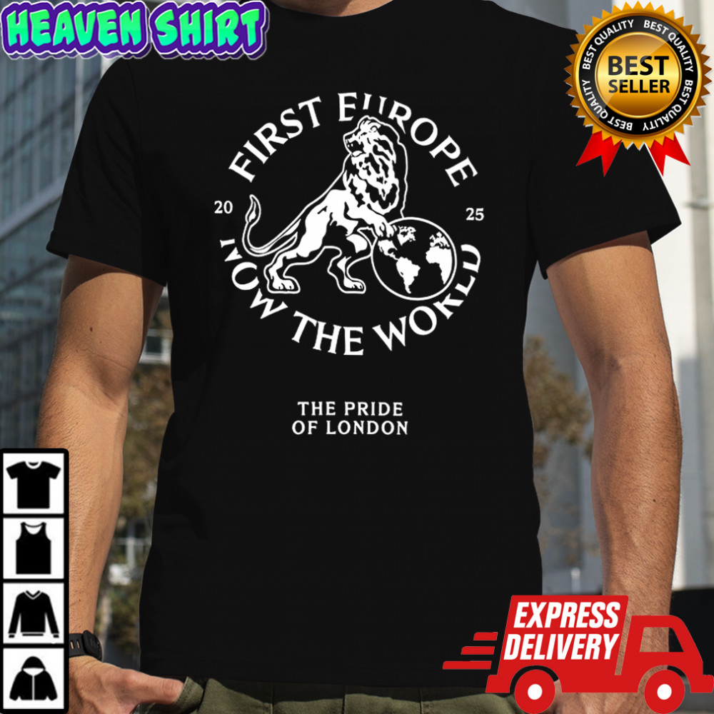 Chelsea FC First Europe Now The World 2025 shirt