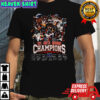 Chicago Bears Football 2025 NFC North Champions signatures shirt