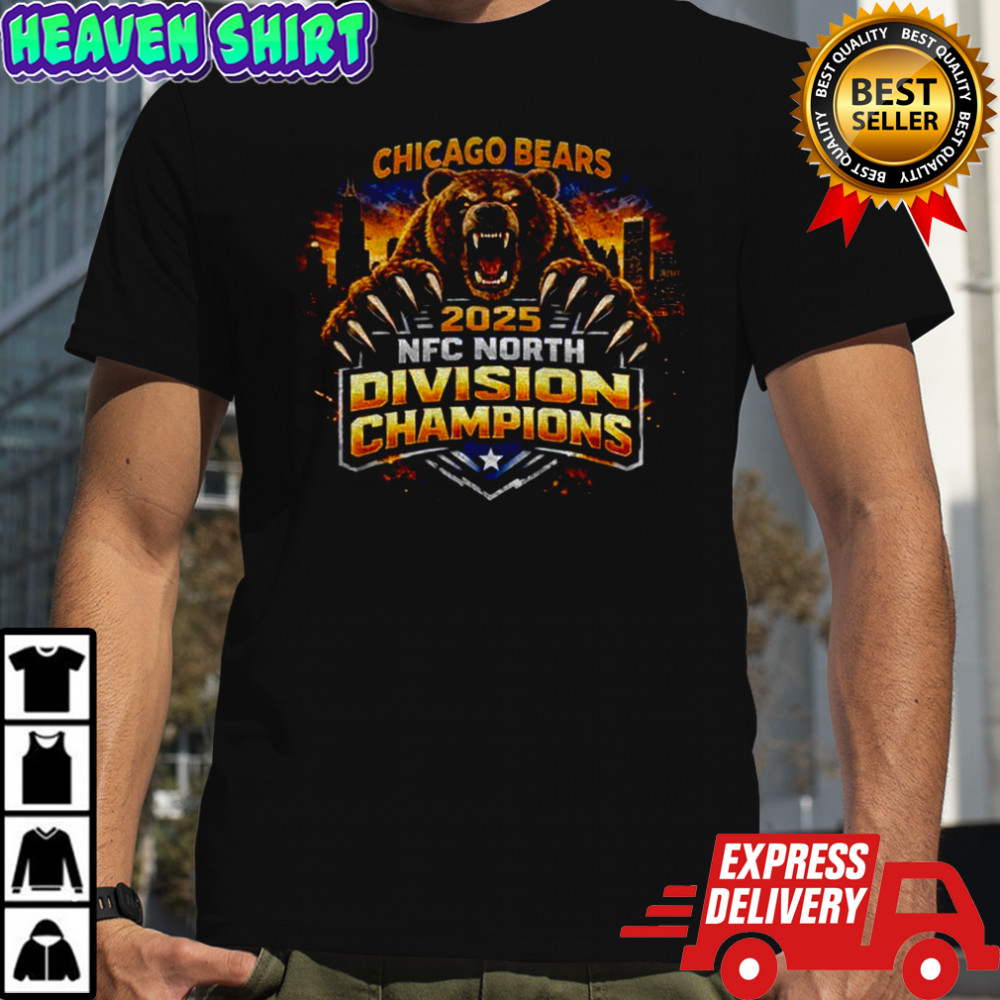 Chicago Bears NFC North Division Champs 2025 shirt