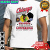 Chicago Blackhawks NHL Wastern Conference logo and ball shirt