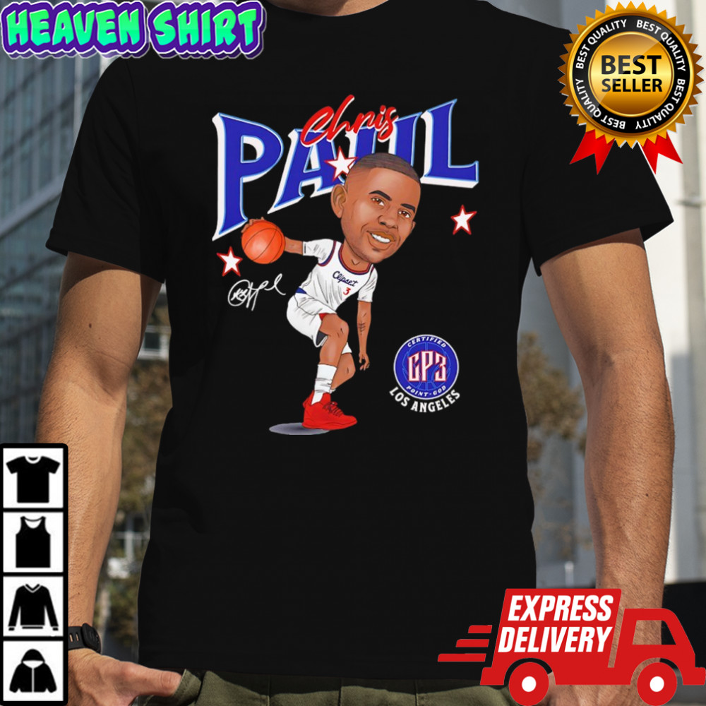 Chris Paul Los Angeles Clipset CP3 signature shirt